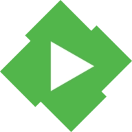 Logo Emby, platformă de streaming media